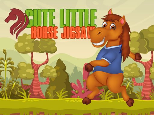 Cute Little Horse Jigsaw Game Online