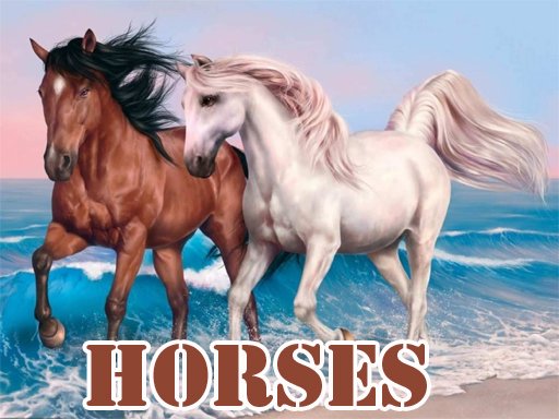Horses Slide Puzzle Game Online