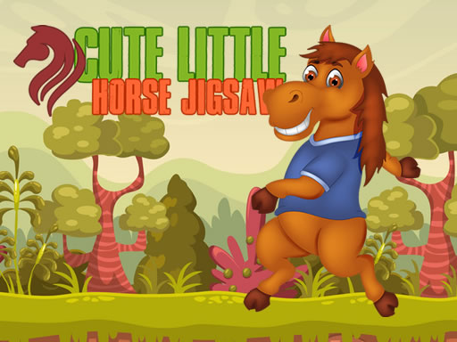 Cute Little Horse Jigsaw Game