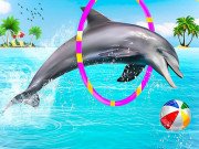 Dolphin Water Stunts Show Game Online