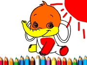 Elephant Coloring Book Game Online