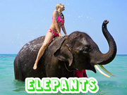Elephants Puzzle Game Online
