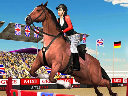Horse Jumping Show 3d Game Online