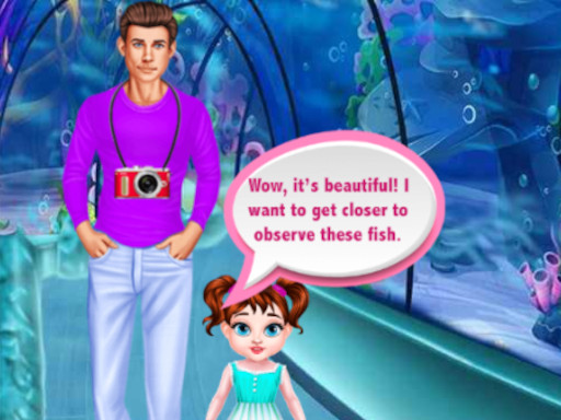 Baby Taylor Aquarium Tour Game Image Baby Taylor Aquarium Tour Game