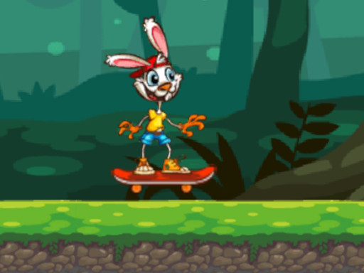 Bunny Skater Game Image Bunny Skater Game