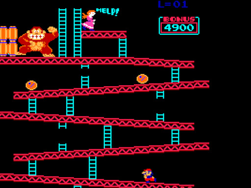 Donkey Kong Game Image Donkey Kong Game