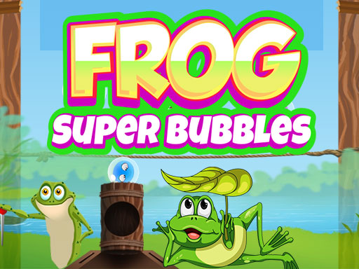 Frog Super Bubbles Game Image Frog Super Bubbles Game