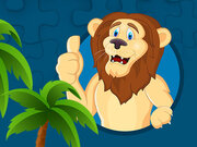 Strong Lions Jigsaw Game Online